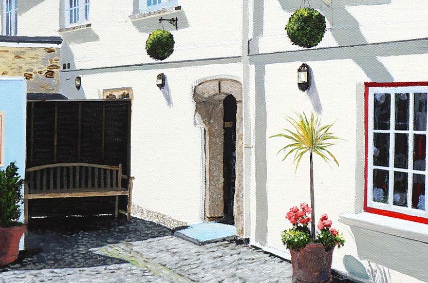 Docton Court painting