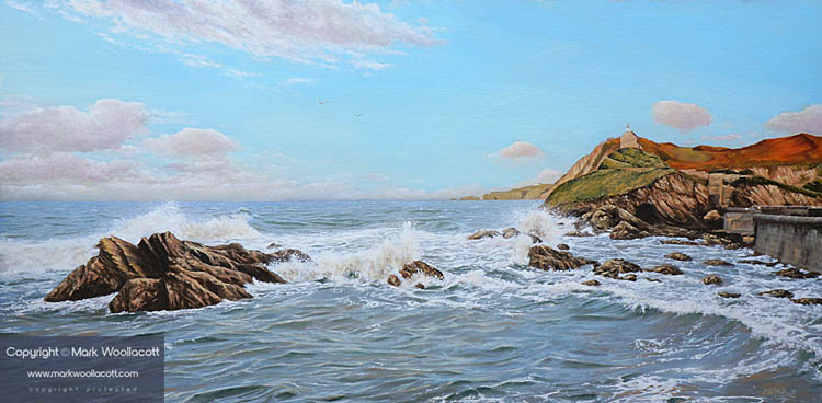 Evening Swell at Lantern Hill, Ilfracombe