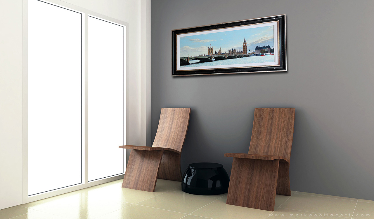 The Houses of Parliament, Westminster Bridge and Portcullis House — Evening, May 2013