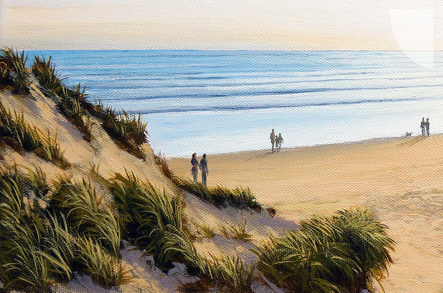 Saunton Beach contemporary seascape painting