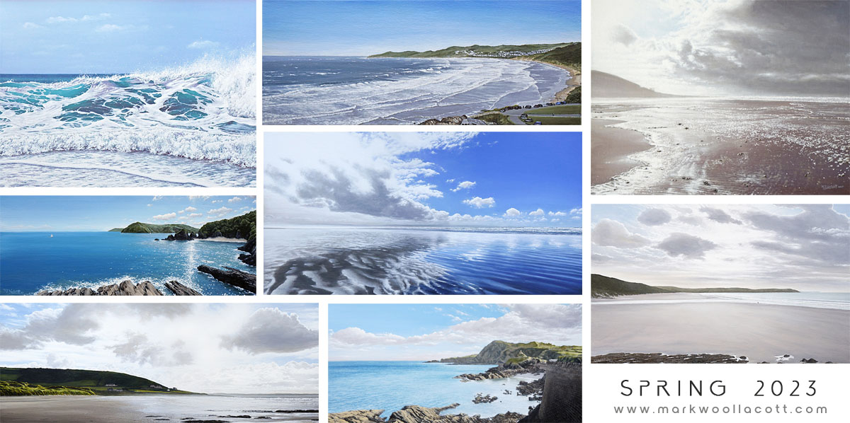 new coastal art paintings