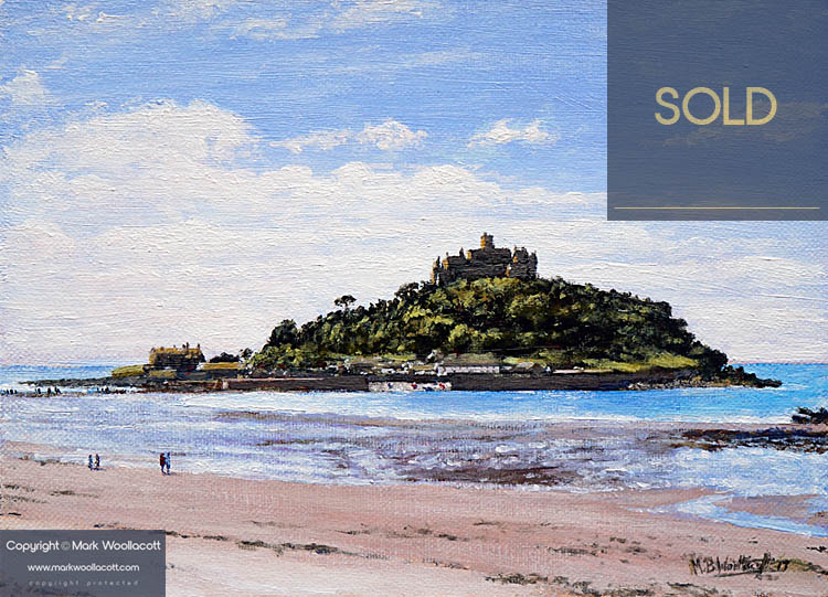 <i>St. Michael's Mount, Cornwall</i><span>SOLD (Painting Commission)</span>