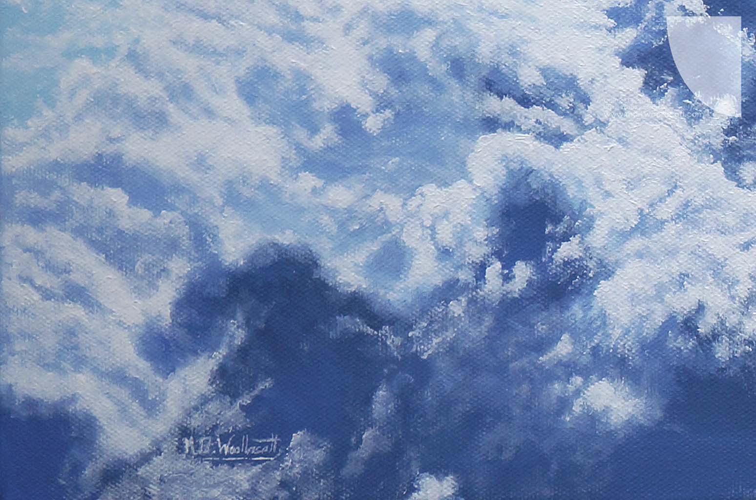 The Light From Above cloud painting high-end cloud art for sale