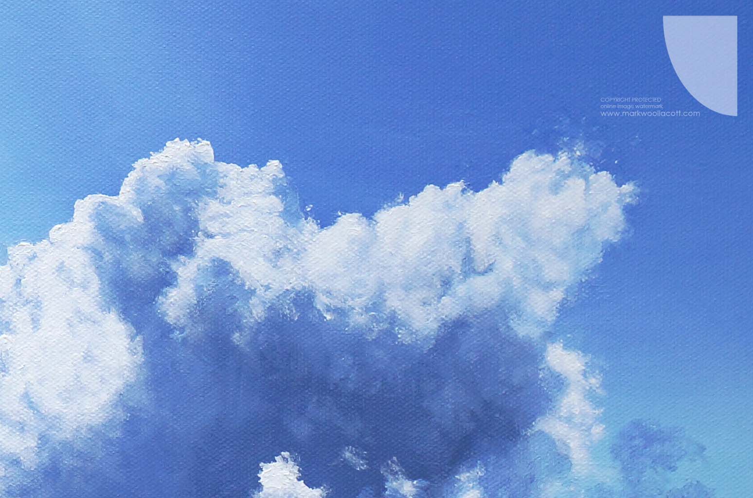 The Light From Above painting sky art